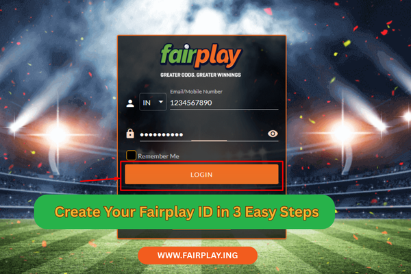 Create Your Fairplay ID in 3 Easy Steps